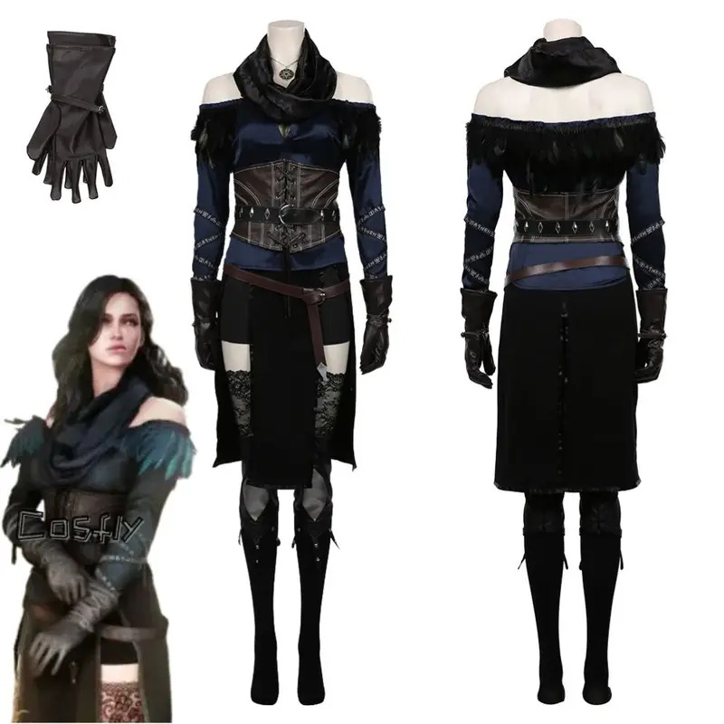 Anime Cosplay Outfit Girl - Yennefer Cosplay Fantasia Costume Disguise for