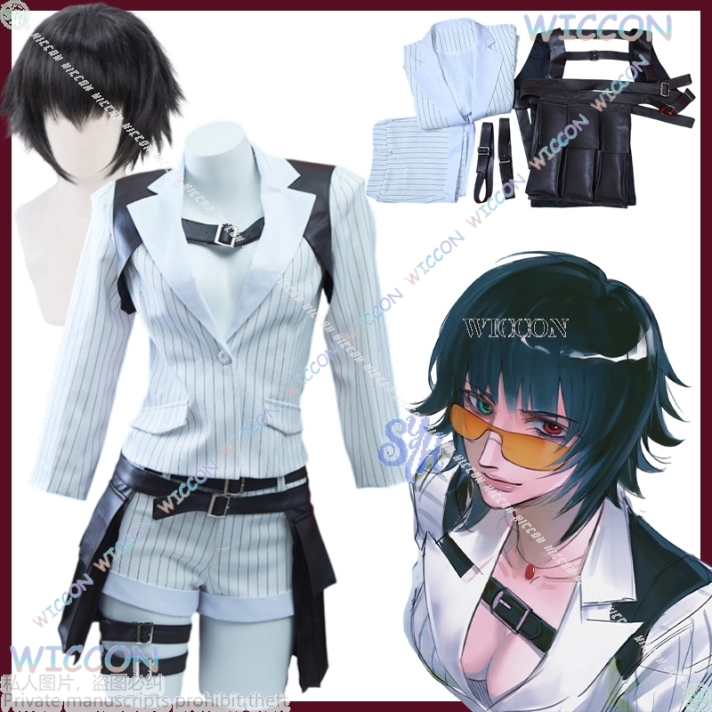 Anime Cosplay Outfit Girl - Anime Costume Punk Sexy V Neck