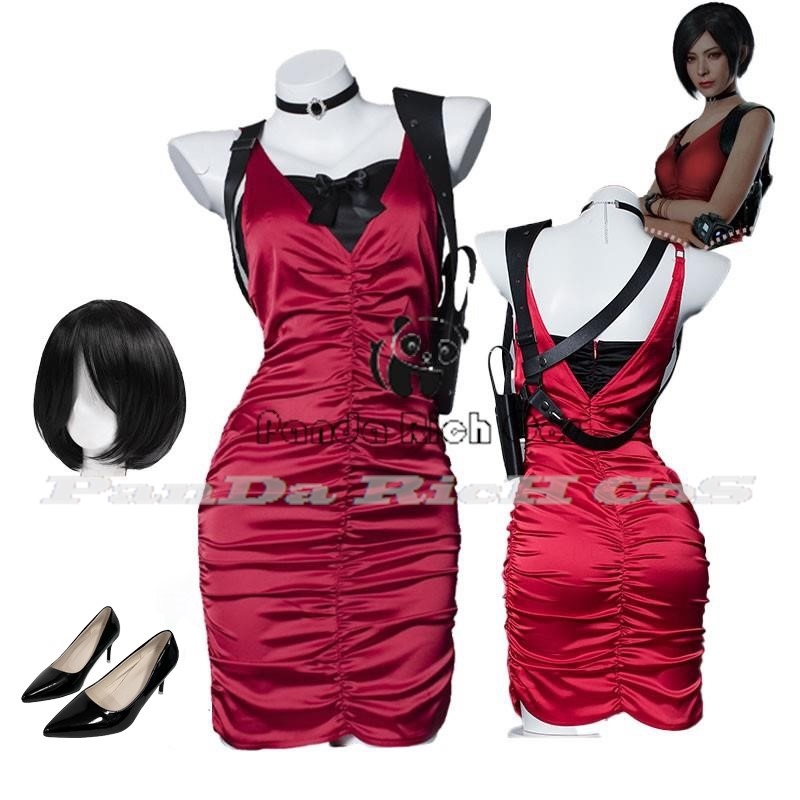Anime Cosplay Outfit Girl - Female Resident 4 Ada Wong Cosplay