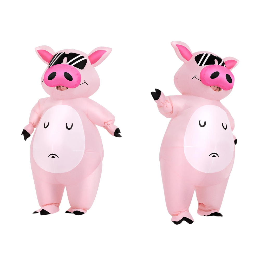 Cartoon Animal Piglet Inflatab - огляд і ціна Anime Cosplay Anime