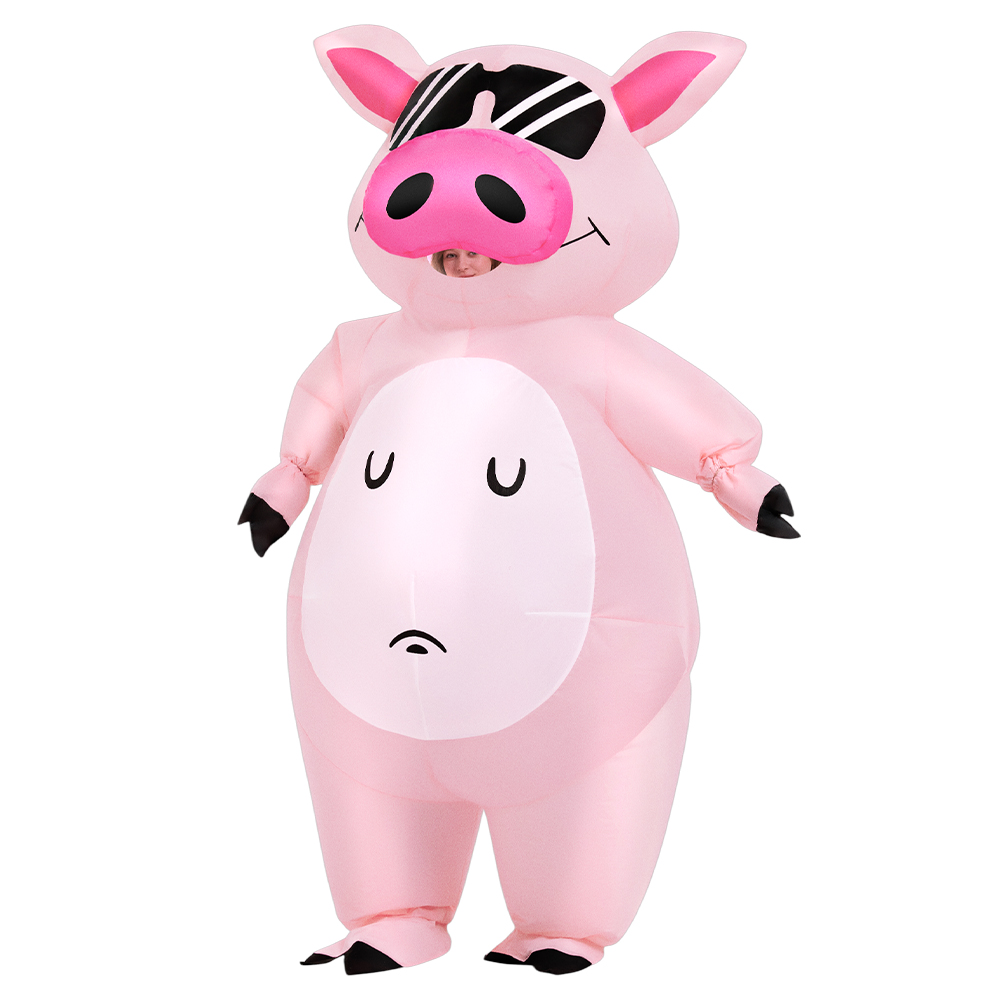 Cartoon Animal Piglet Inflatab - огляд і ціна Anime Cosplay Anime