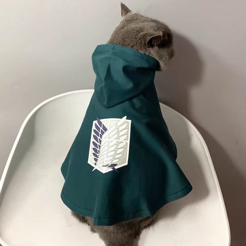 Dog Cloak Cat Cloak Anime Hall - огляд і ціна Attack Titan Cloak