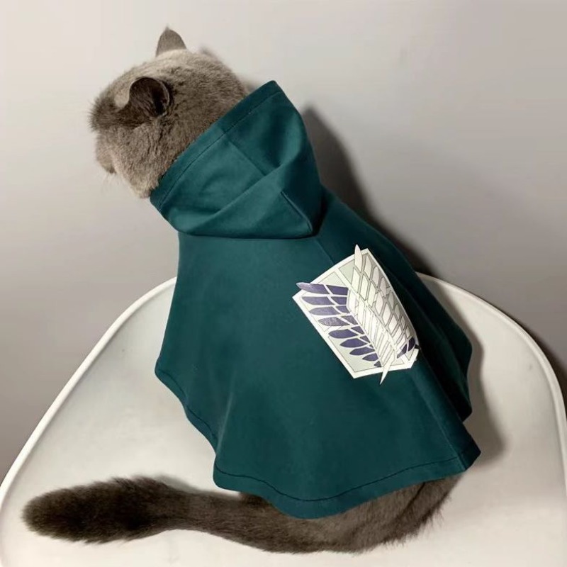Dog Cloak Cat Cloak Anime Hall - огляд і ціна Attack Titan Cloak