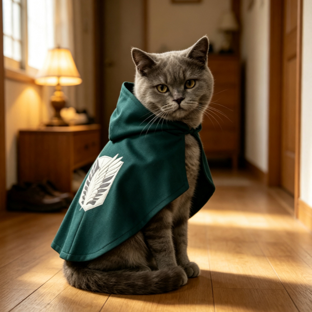 Double wings Dog Cat Cloak Ani - огляд і ціна Attack Titan Cloak