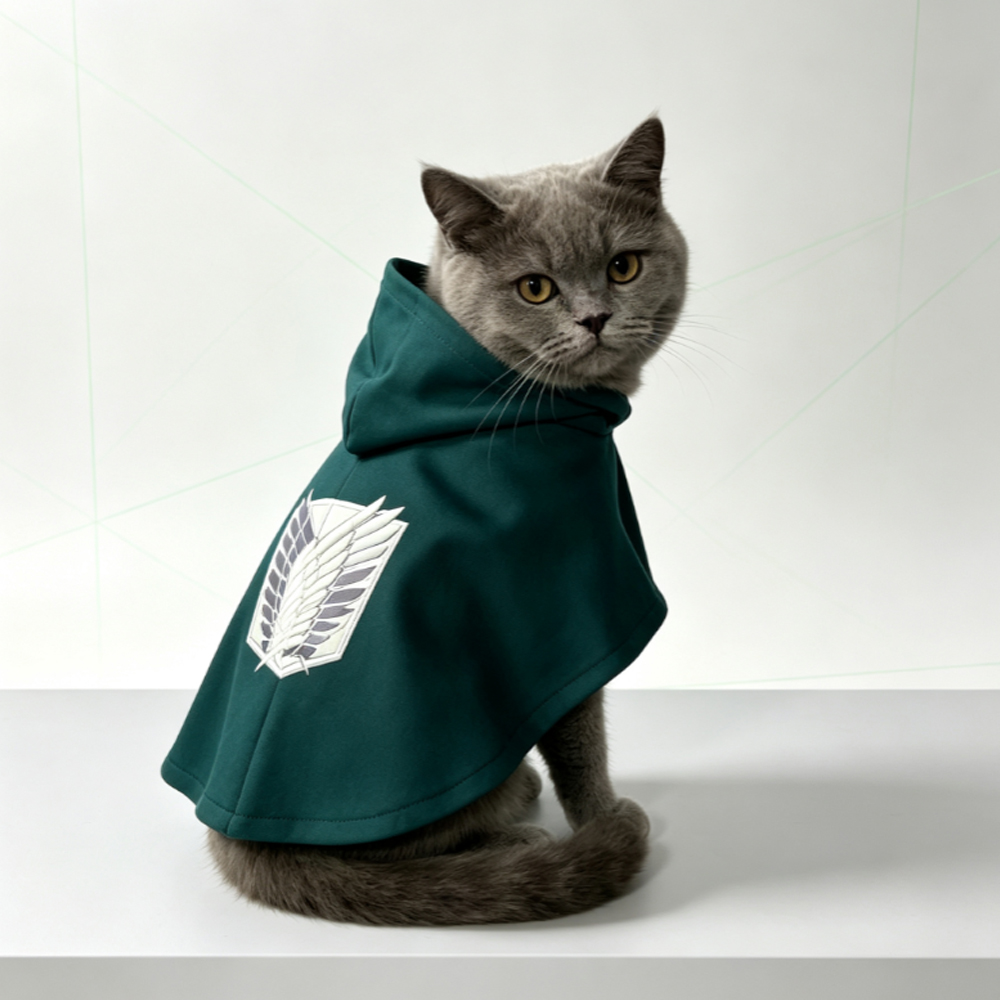 Double wings Dog Cat Cloak Ani - огляд і ціна Attack Titan Cloak