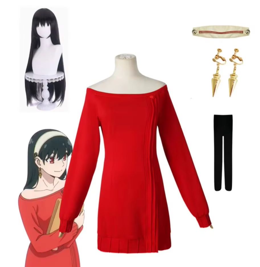 Anime FAMILY Cosplay Yor Forge - огляд і ціна Anime Cosplay Yor Forger