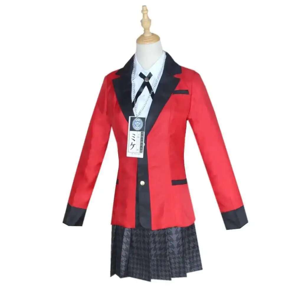 Anime Kakegurui Jabami Yumeko  - огляд і ціна Anime Cosplay Outfit Girl