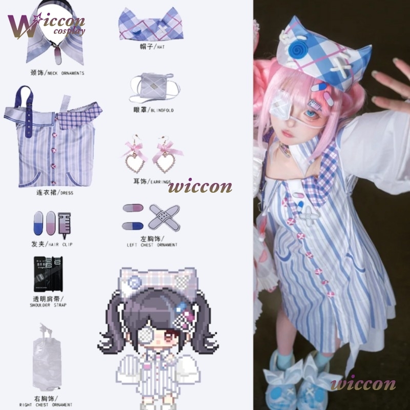 Eyepatch Jirai Kei Infinity Ni - огляд і ціна Anime Cosplay Girl Ideas