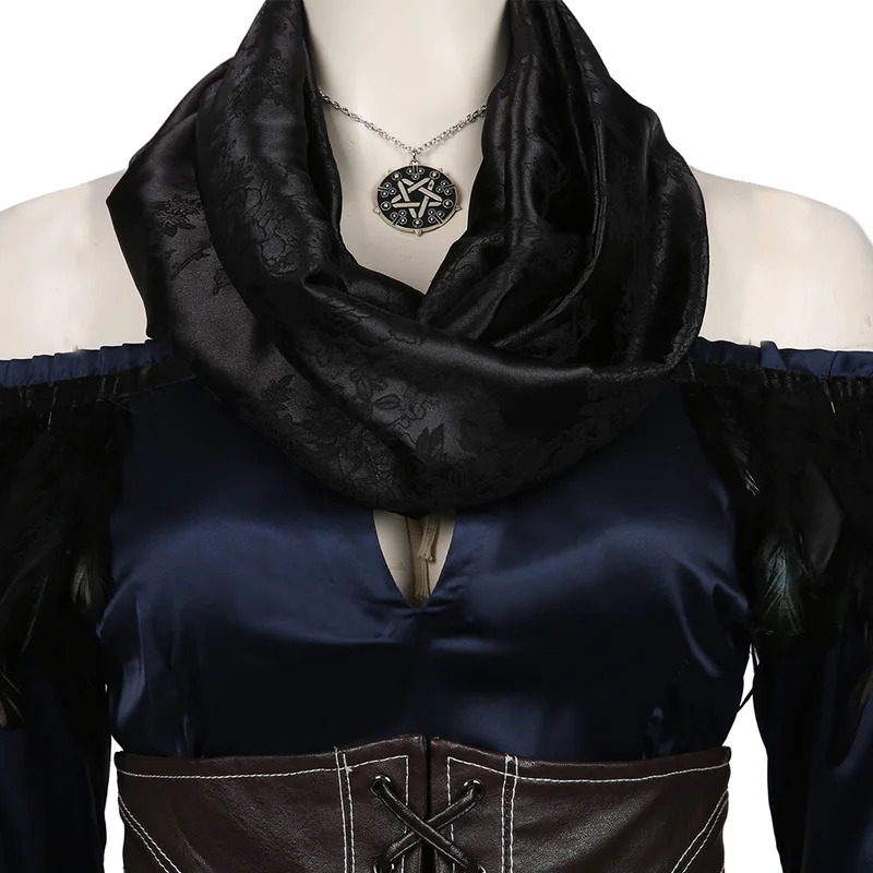 Yennefer Cosplay Fantasia Cost - огляд і ціна Anime Cosplay Outfit Girl