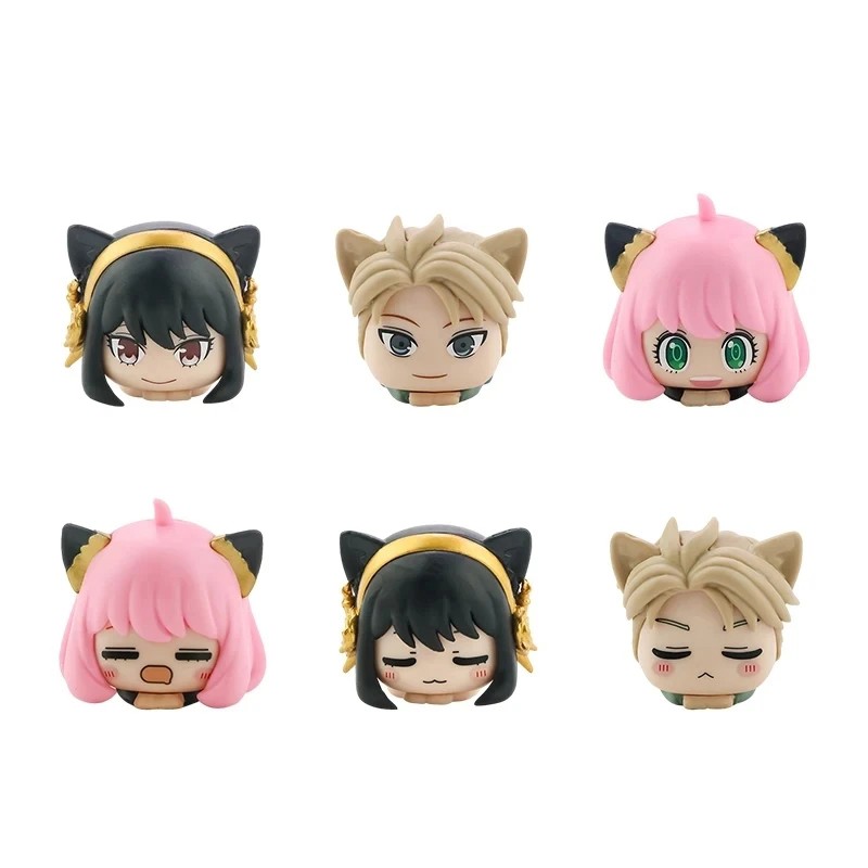 6Pcs/1Set 6CM SPY Family Anime - огляд і ціна Anime Cosplay Yor Forger