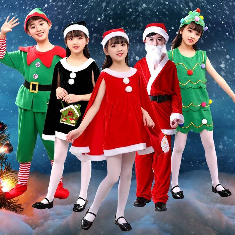 Christmas Santa Claus Tree Sno - огляд і ціна Anime Cosplay Outfit Girl