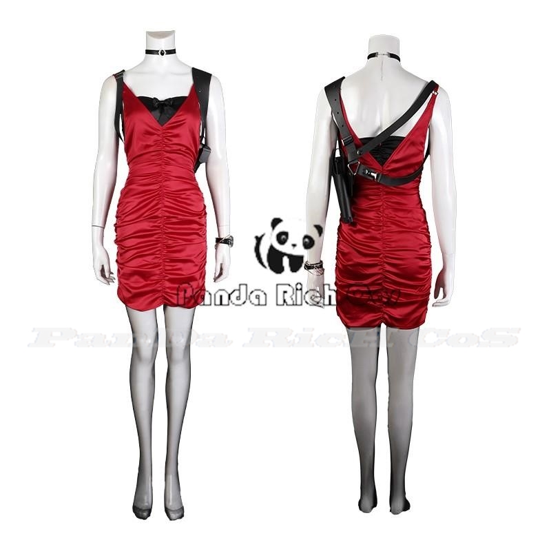 Female Resident 4 Ada Wong Cos - огляд і ціна Anime Cosplay Outfit Girl