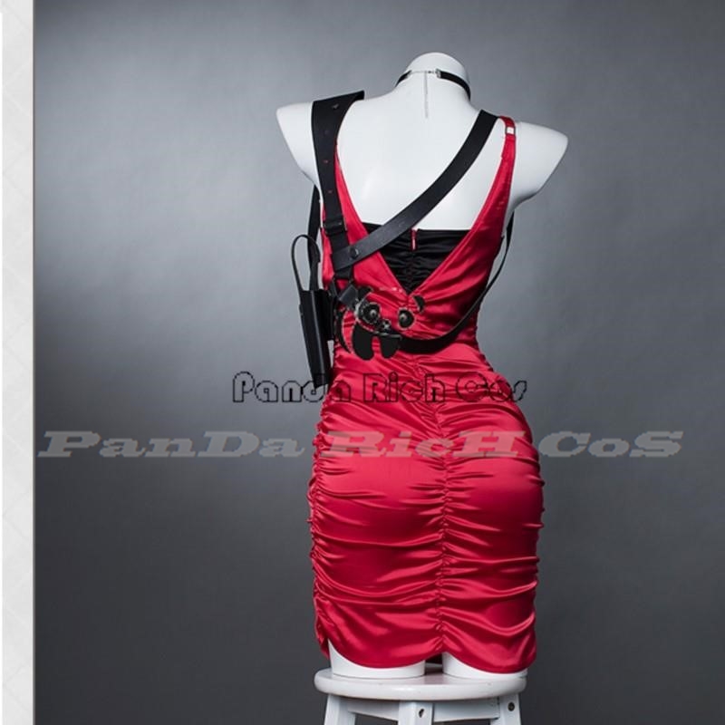 Female Resident 4 Ada Wong Cos - огляд і ціна Anime Cosplay Outfit Girl